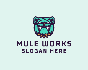 Pet Bulldog Esports logo design