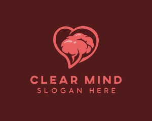 Psychology Mind Love logo design