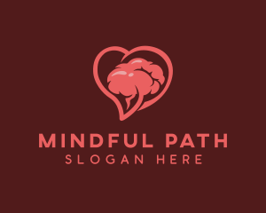 Psychology Mind Love logo design