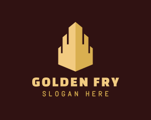 Golden Metropolis Building logo design