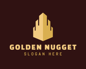 Golden Metropolis Building logo design