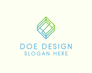 Design Studio Geometric Pattern logo design