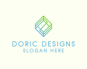 Design Studio Geometric Pattern logo design