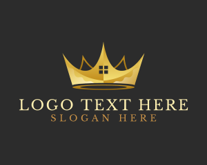 Royalty - Golden Crown Real Estate logo design