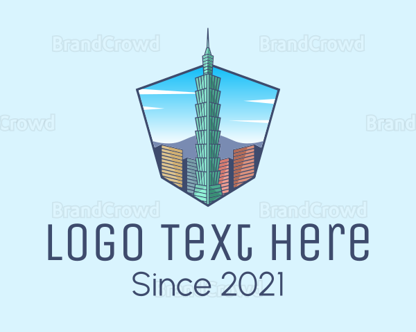 Taiwan Building Landmark Logo