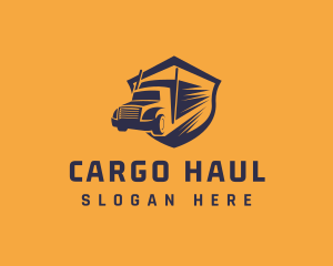 Fast Freight Truck logo design