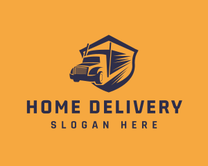 Fast Freight Truck logo design