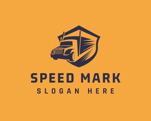 Fast Freight Truck logo design