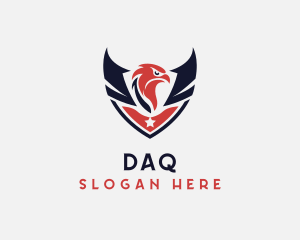 Politician - Patriotic Eagle Shied logo design