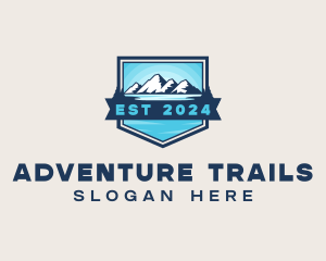 Mountain Lake Trekking logo design