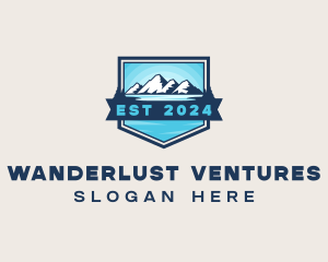 Mountain Lake Trekking logo design