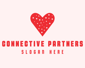 Relationship - Star Red Love Heart logo design