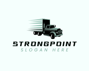 Truck Logistics Freight Logo