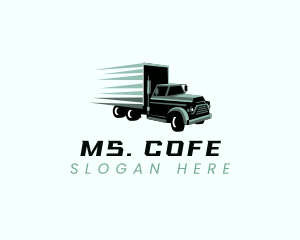 Tow Truck - Truck Logistics Freight logo design