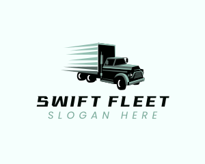 Truck Logistics Freight logo design