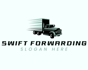 Truck Logistics Freight logo design