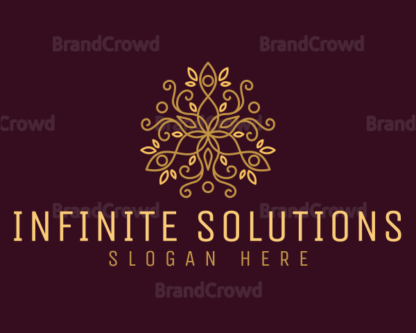 Luxury Floral Pattern Logo