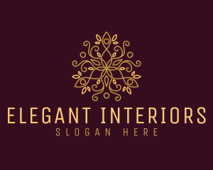 Luxury Floral Pattern logo design