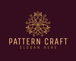 Luxury Floral Pattern logo design