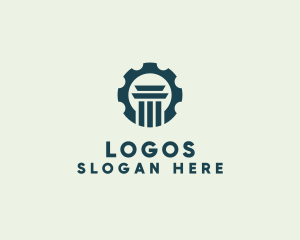Mechanic - Cog Law Firm logo design