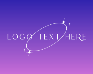 Futuristic - Elegant Galactic Stars logo design
