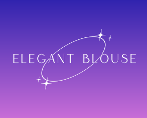 Elegant Galactic Stars logo design