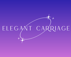 Elegant Galactic Stars logo design