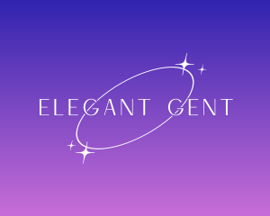 Elegant Galactic Stars logo design