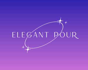 Elegant Galactic Stars logo design