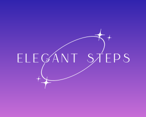 Elegant Galactic Stars logo design