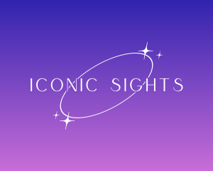 Elegant Galactic Stars logo design