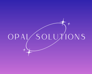 Elegant Galactic Stars logo design