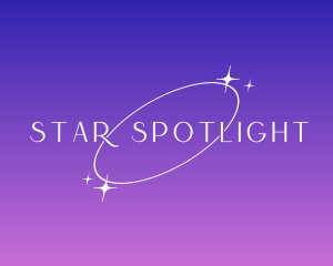 Elegant Galactic Stars logo design