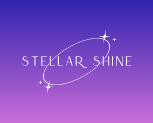 Elegant Galactic Stars logo design