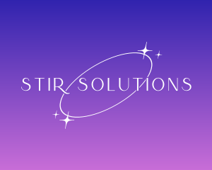 Elegant Galactic Stars logo design