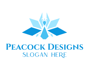 Diamond Peacock Jewelry  logo design