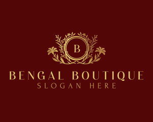 Floral Fashion Boutique  logo design