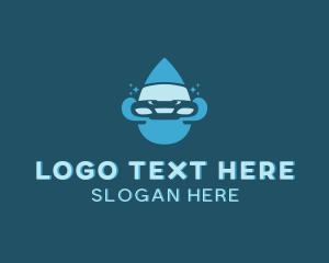 Car Washing - Auto Clean Car Wash logo design