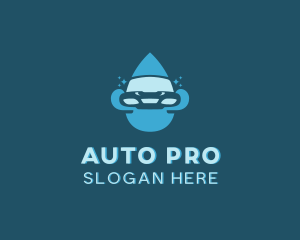 Auto Clean Car Wash logo design