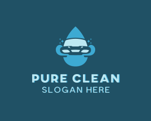 Auto Clean Car Wash logo design