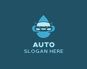 Auto Clean Car Wash logo design