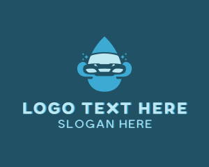 Auto Clean Car Wash Logo