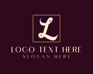 Customize - Classic Business Lettermark logo design