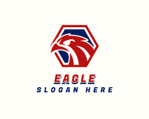 Patriot American Eagle  logo design
