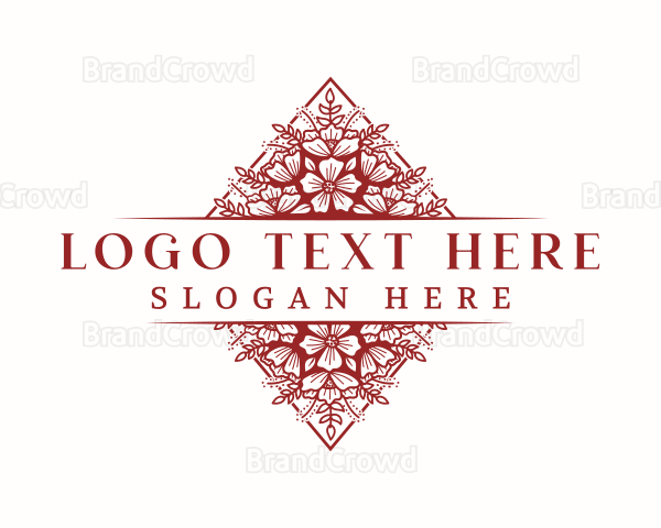 Flower Garden Bouquet Logo