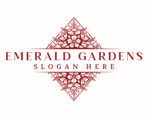 Flower Garden Bouquet logo design