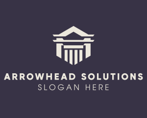 Government Financial Building logo design