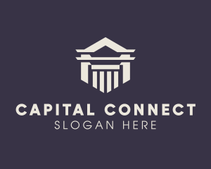 Government Financial Building logo design