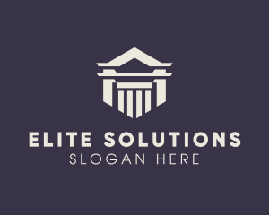 Government Financial Building logo design