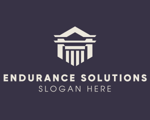 Government Financial Building logo design